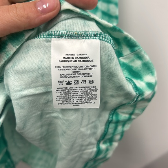 Nike green tie dye T-shirt dress XL big kids - Picture 4 of 6